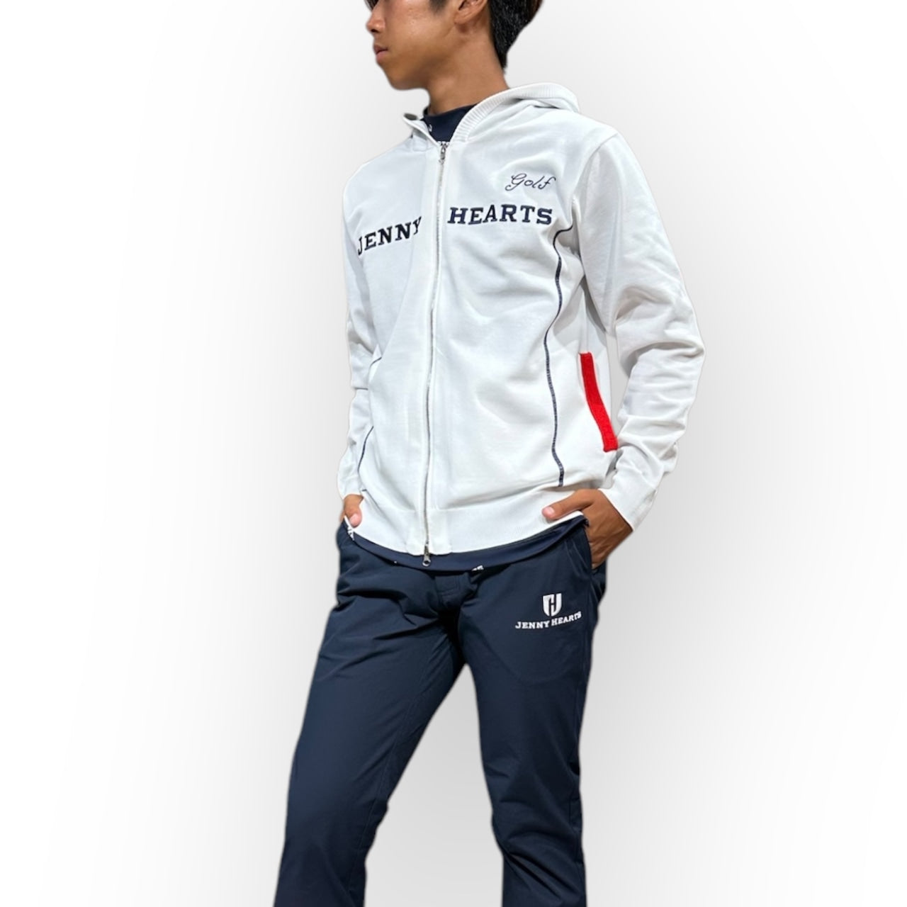 Mens Light Weight Knit Hoodie 軽量パーカー 伸縮性 速乾性 メンズゴルフウェア
