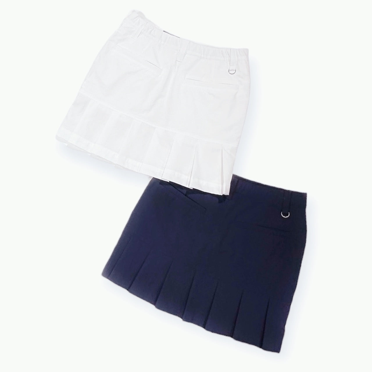 Junior Elastic Flare Skirt 002 ガールズ ゴルフスカート 伸縮性 フレアスカート ウェストゴム付き 150cm
