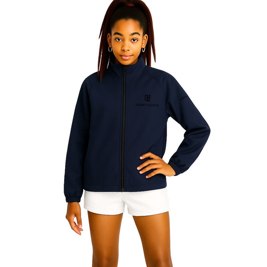 ユニセックス 中綿ブルゾン 長袖 暖かい アジャスター調整 保温 防風 防寒 アウター 大人 ジュニア