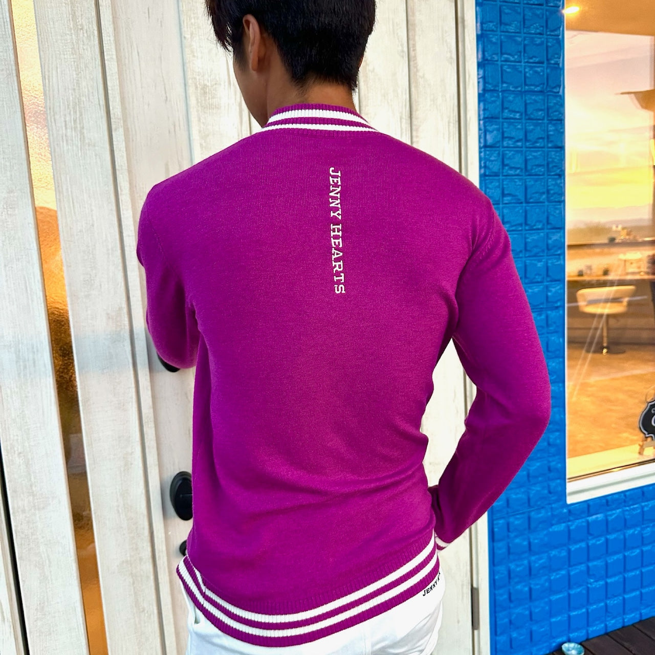 Mens BWB Sweater メンズニットセーター 伸縮性 おしゃれ 薄手 春