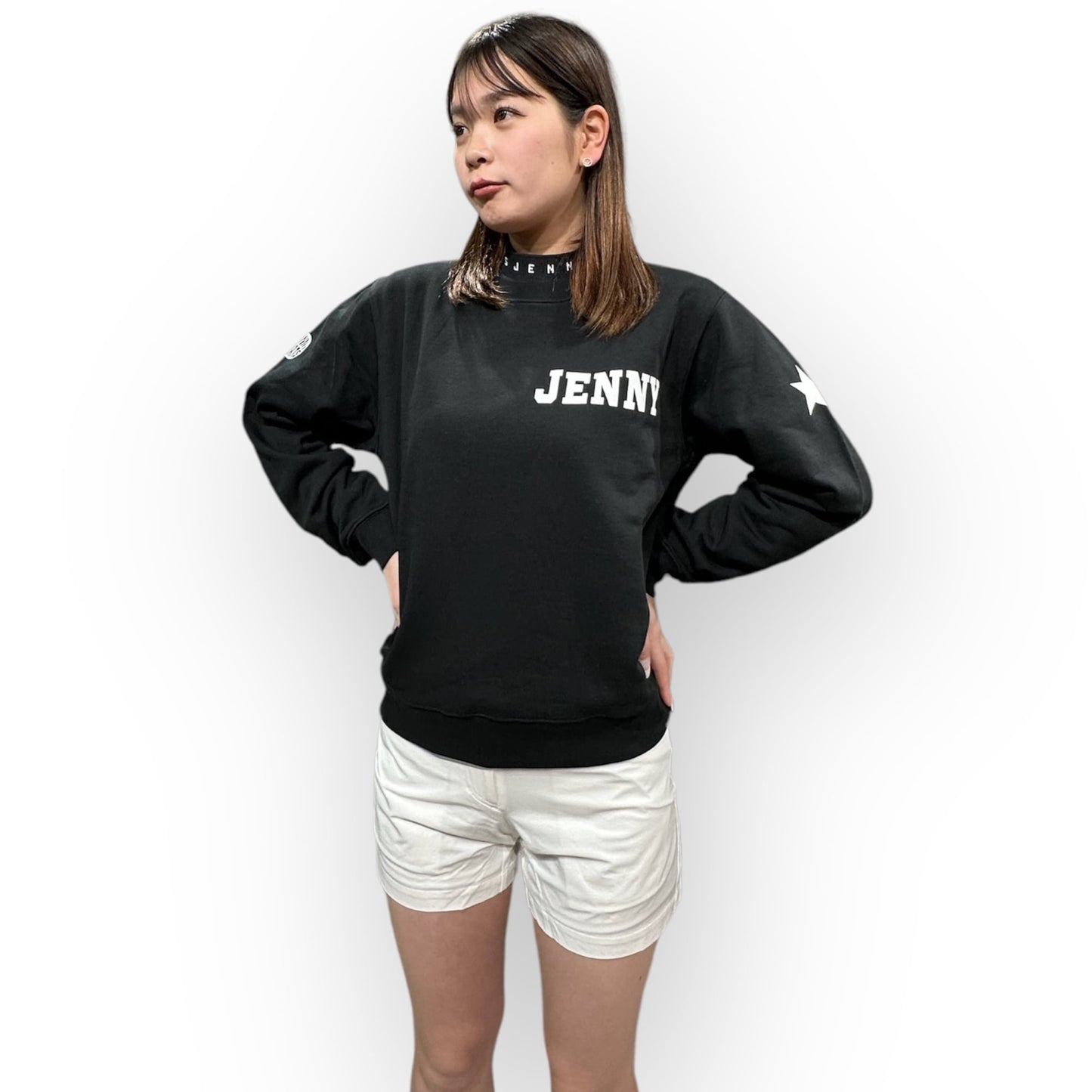 \人気商品/Unisex Golf Sweat ゴルフウェア スウェット トレーナー ブルゾン ユニセックス 裏パイル メンズ レディース ジュニア 定番人気商品 春 観戦ウェア ツアー観戦