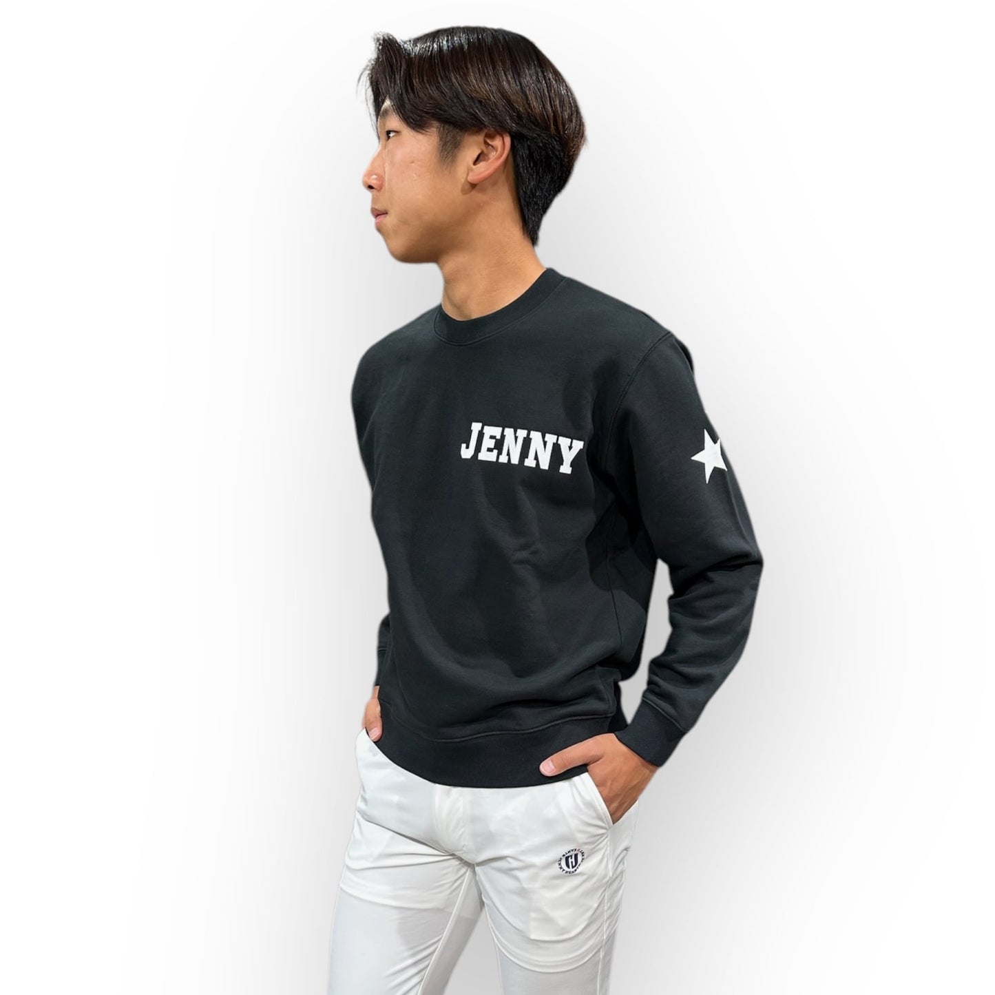 \人気商品/Unisex Golf Sweat ゴルフウェア スウェット トレーナー ブルゾン ユニセックス 裏パイル メンズ レディース ジュニア 定番人気商品 春 観戦ウェア ツアー観戦