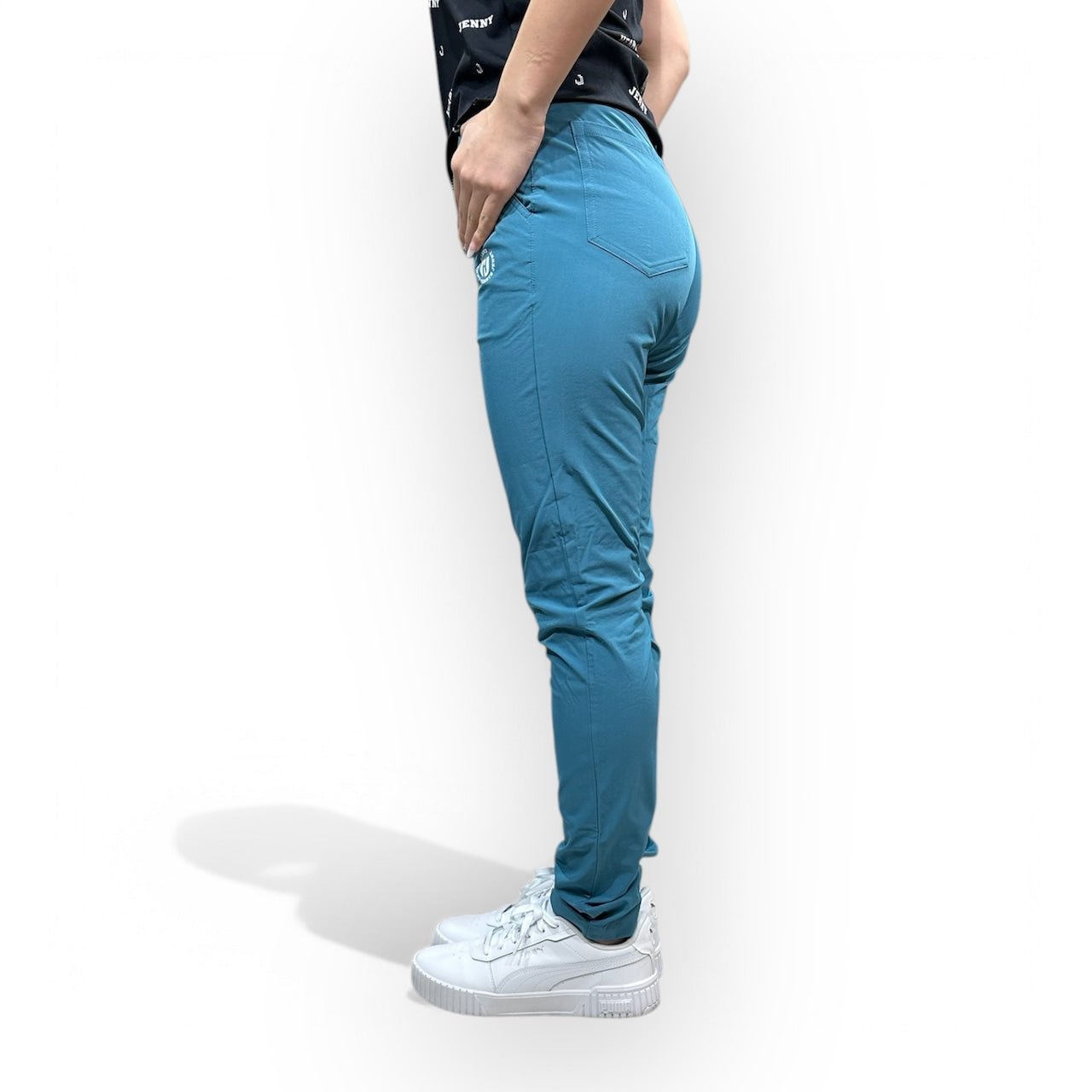 Ladies Slim Fiit Elastic Golf Pants 002 レディース ゴルフパンツ スリムフィット 春夏 人気商品