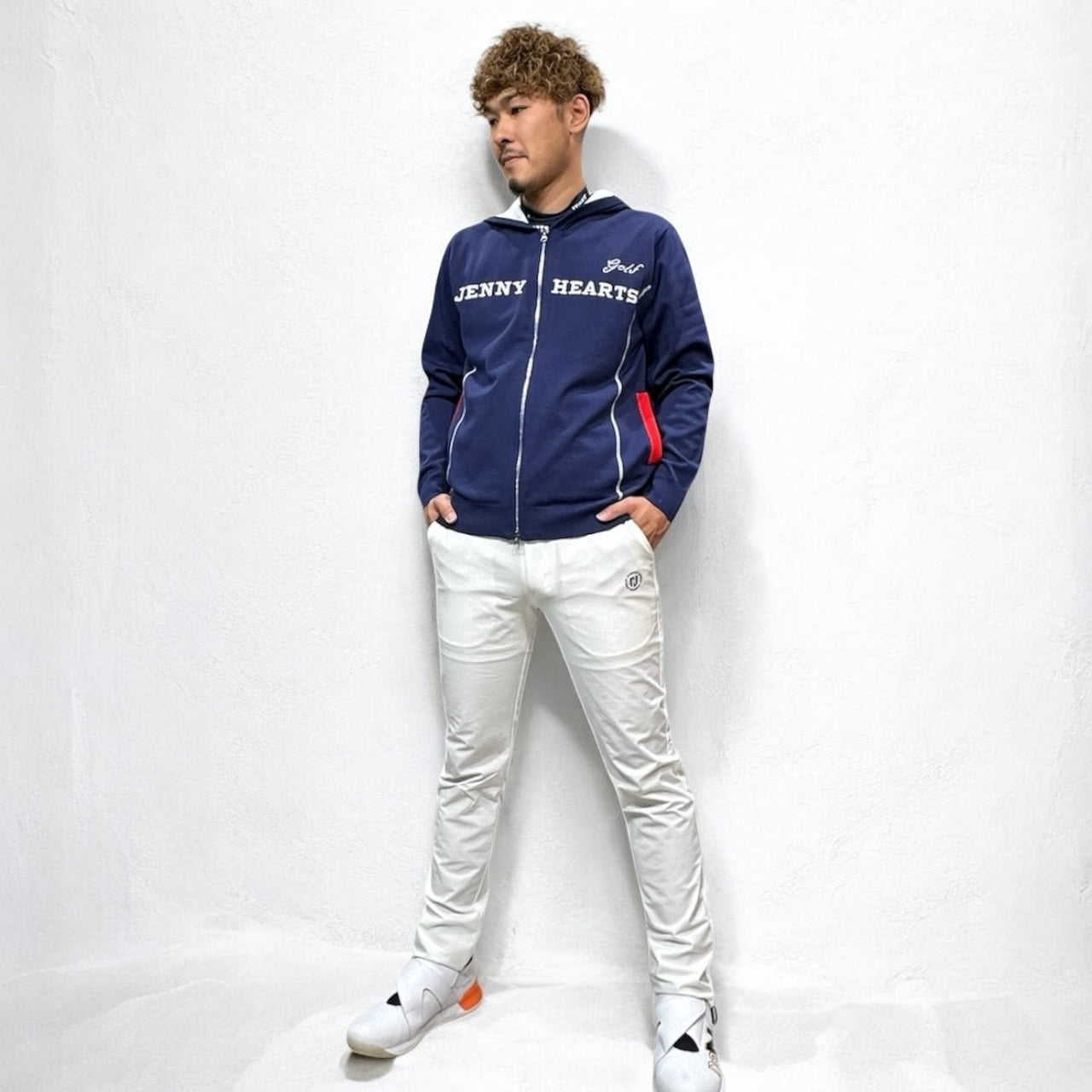 Mens Light Weight Knit Hoodie 軽量パーカー 伸縮性 速乾性 メンズゴルフウェア