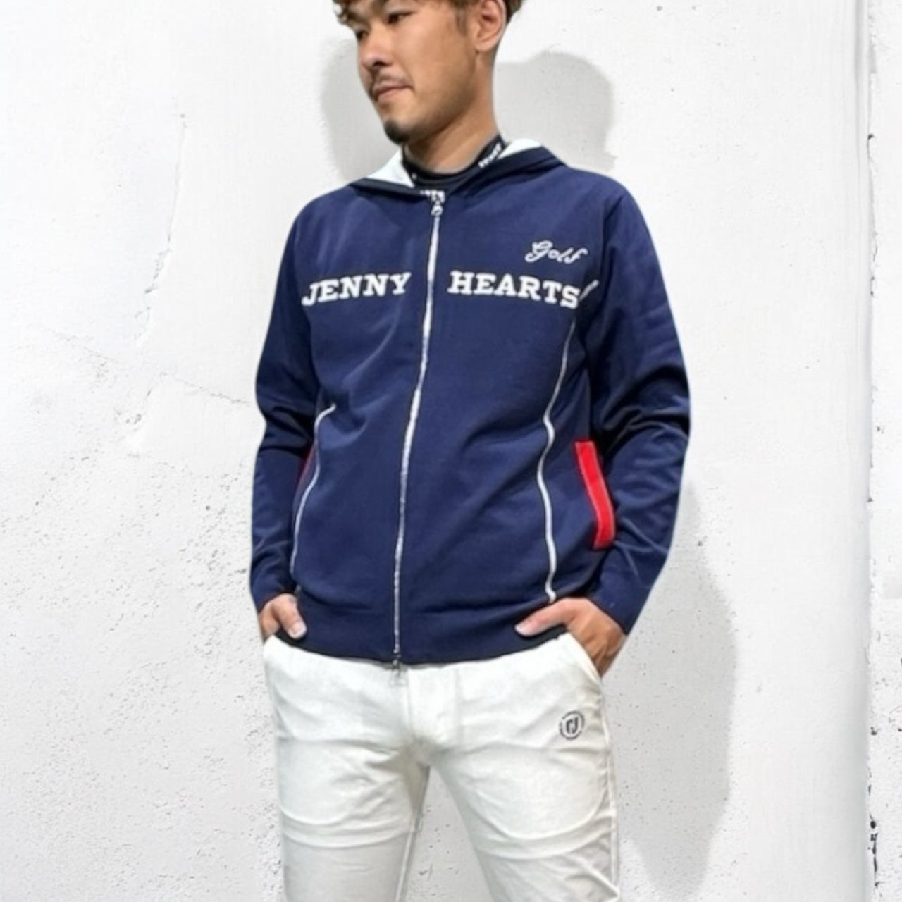 Mens Light Weight Knit Hoodie 軽量パーカー 伸縮性 速乾性 メンズゴルフウェア
