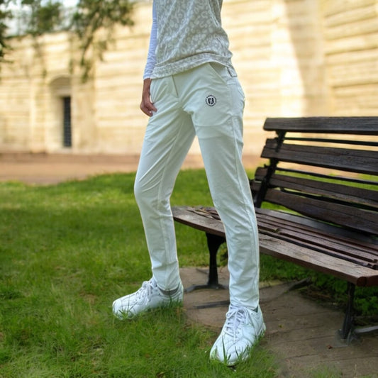 Junior Girls Elastic Pants 002, Girls' Golf Pants, Elastic, Stylish, Spring/Summer, Sizes 140cm, 150cm, 155cm, Junior Golf Wear