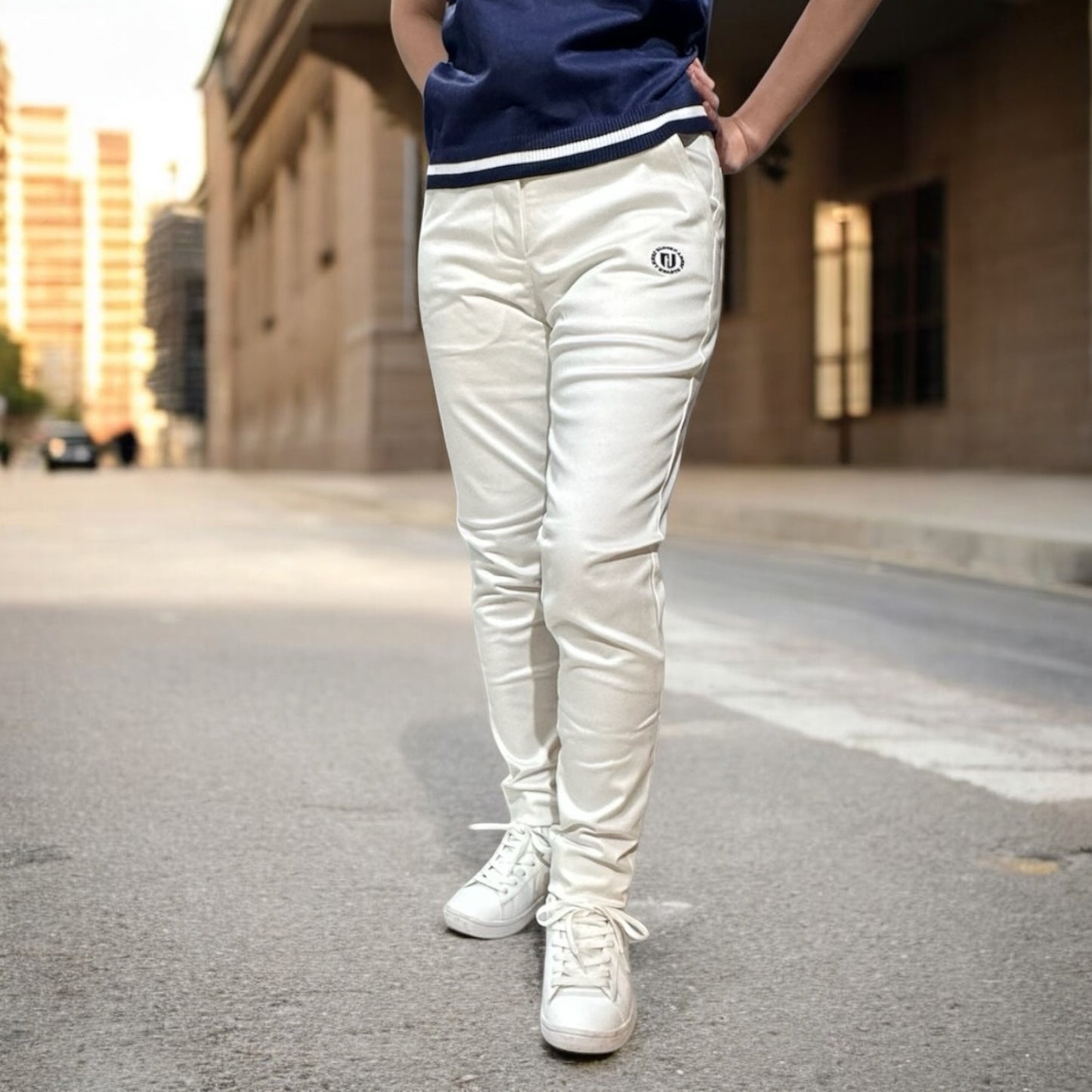 Ladies Premium Fit Stretch Pants 003 レディース ゴルフウェア パンツ 伸縮性 スリムフィット 春