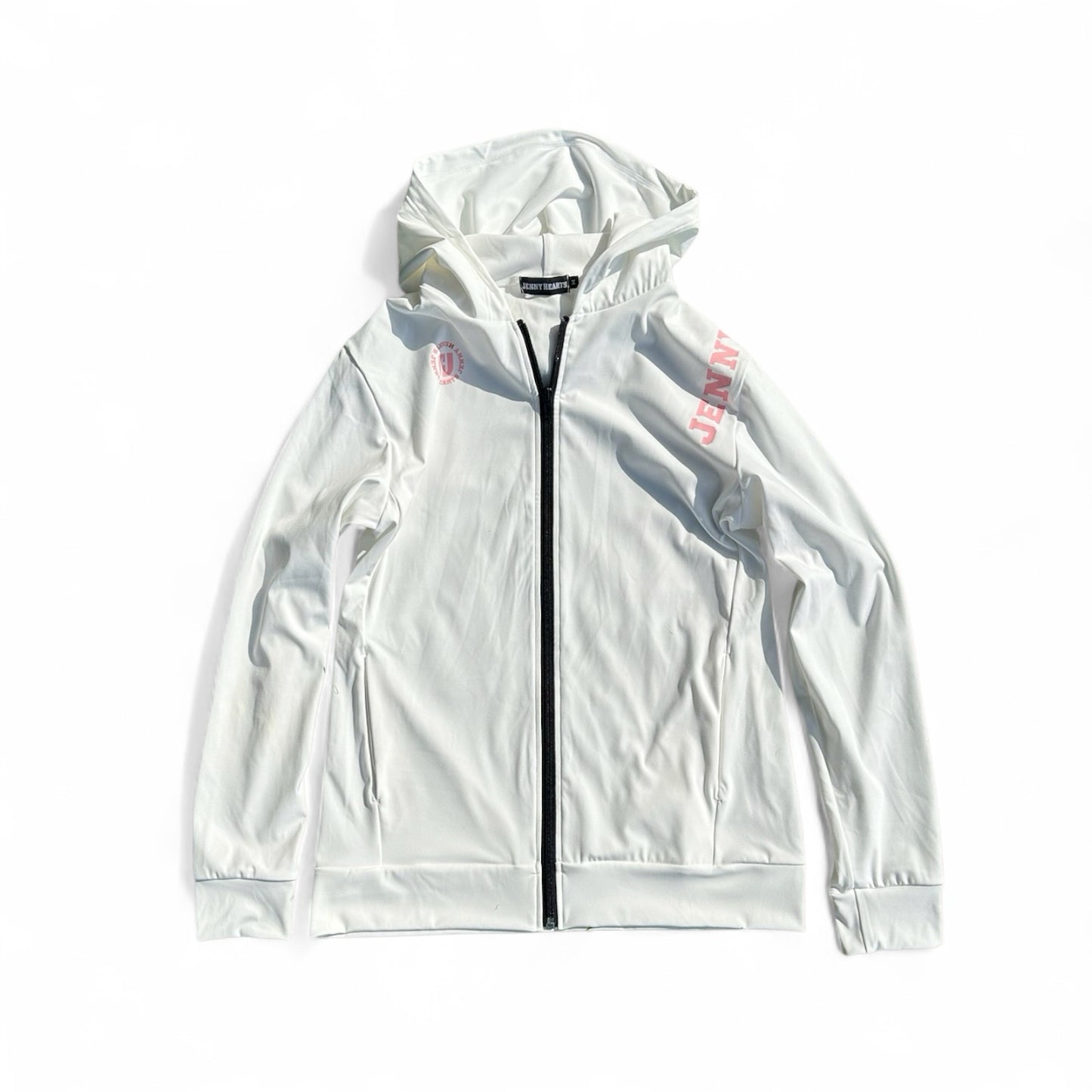 Ladies Smooth Hoodie レディース ゴルフウェア ブルゾン 伸縮性抜群 接触冷感 なめらか肌触り UVカット 春夏