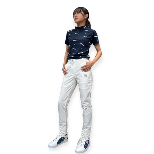Junior Girls Elastic Pants 002, Girls' Golf Pants, Elastic, Stylish, Spring/Summer, Sizes 140cm, 150cm, 155cm, Junior Golf Wear