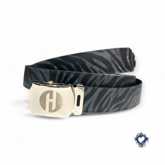 Zebra Golf Belt