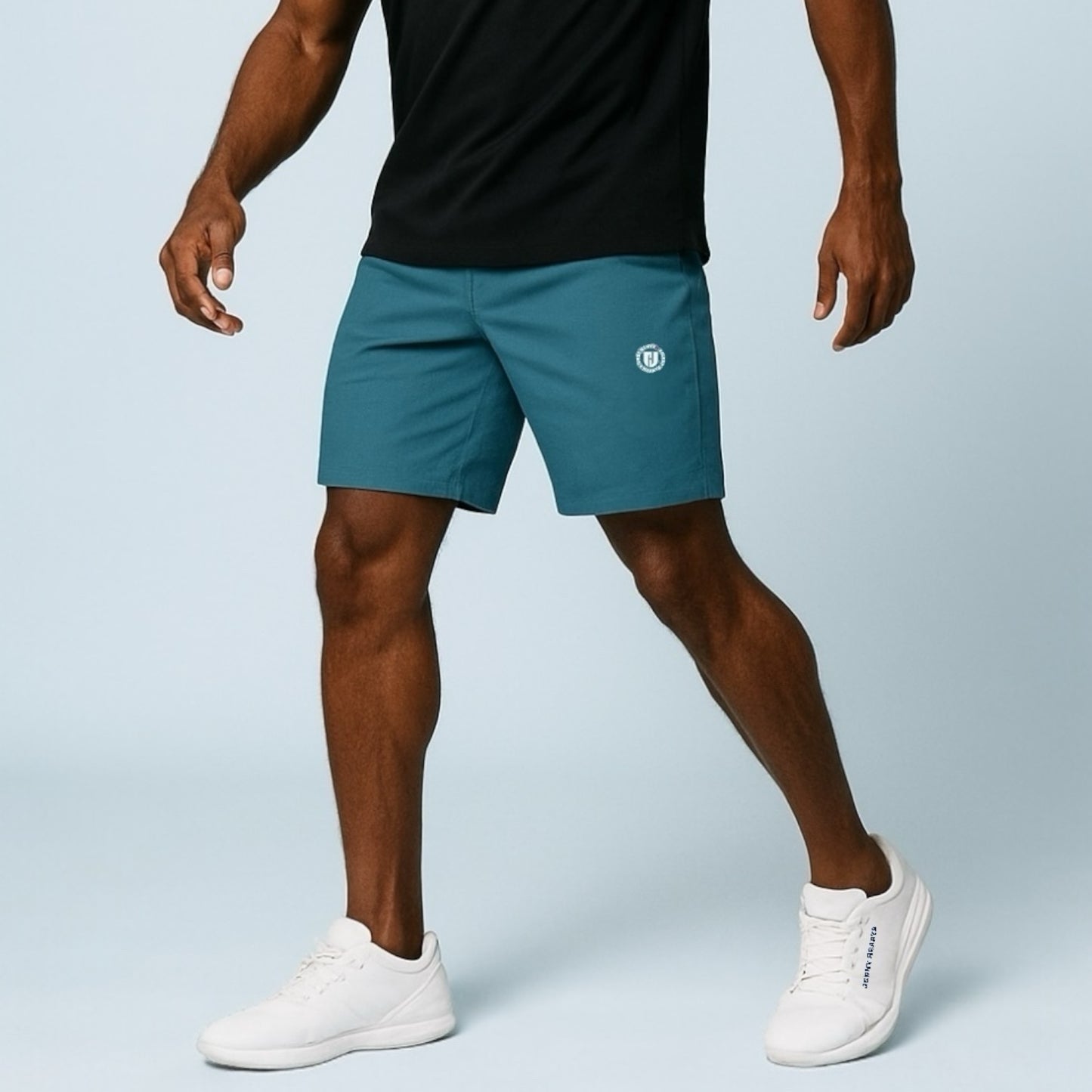 \Mockプレゼント/Mens Golf Half Pants 002 メンズ ゴルフパンツ 夏 ハーフパンツ ストレッチ スリム スタイリッシュ ナイロン 伸縮性高い