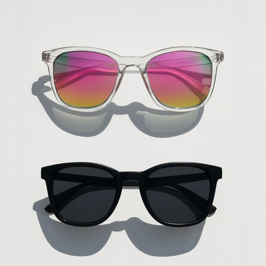 Polarized Sunglasses with UV400 Protection, Unisex, Mirrored Sunglasses, Sun Protection, UV Protection, Golf, Sports, Leisure, Stylish