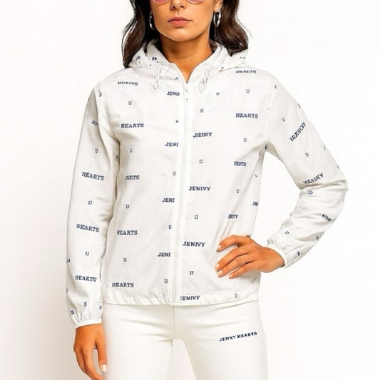Ladies Logotipo Blouson ゴルフウェア レディースブルゾン ジャンパー フード付き 防寒 防水 軽量 裏メッシュ 撥水 UVカット 春夏秋 オールシーズン