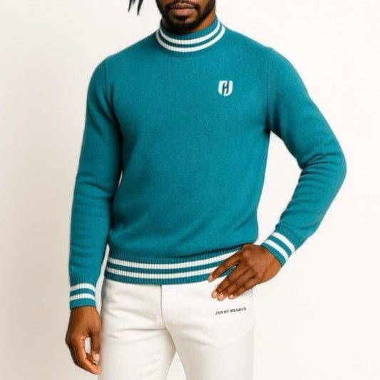 Men's BWB Sweater: Stylish, lightweight, and stretchy knit sweater for fall and winter.