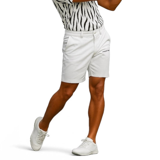 Men's 2-Way Stretch Half Pants, Golf Wear, Men's Summer Shorts, High Stretch, Opaque, Moisture-Wicking, Quick-Drying, UV Protection