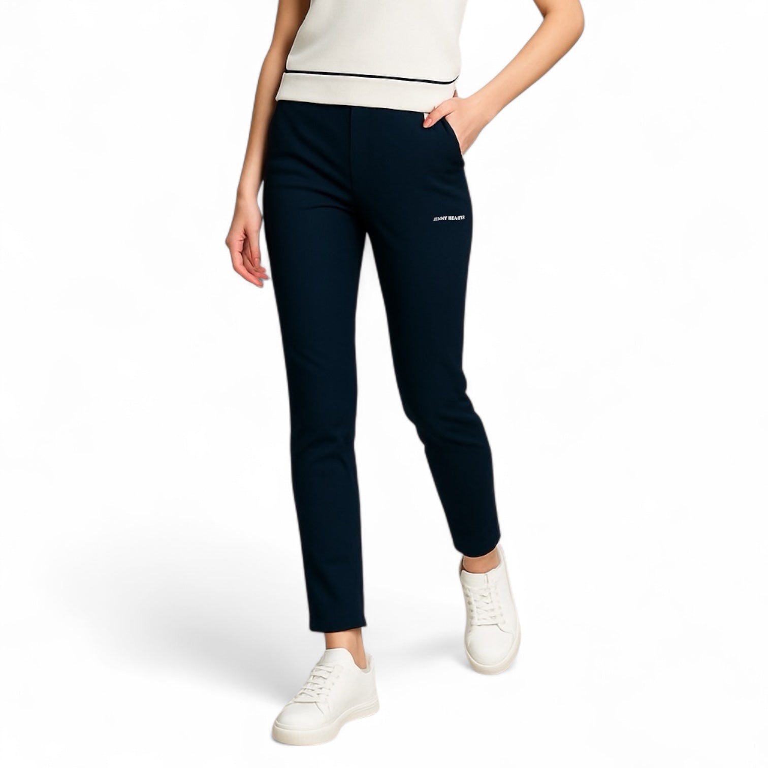 Ladies Slim Fit Pants 2Way Stretch ゴルフウェア レディース 秋