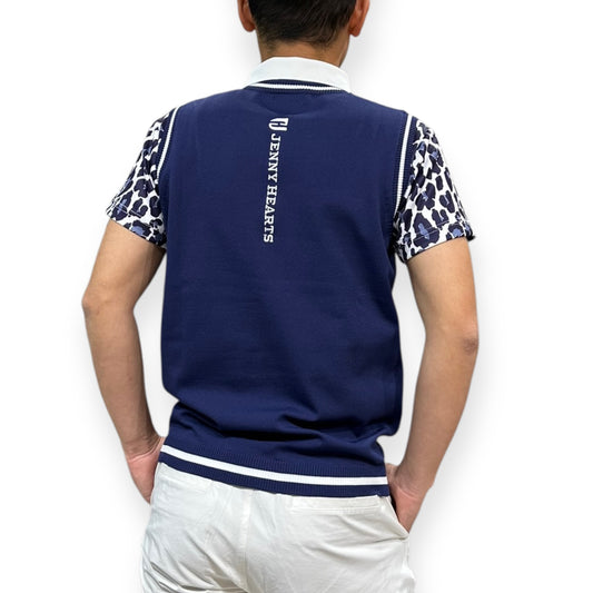Mens Stylish Vest Men's Golf Vest Lightweight Quick Drying UV Protection Stretch Knit Spring/Summer Golf Wear Men's