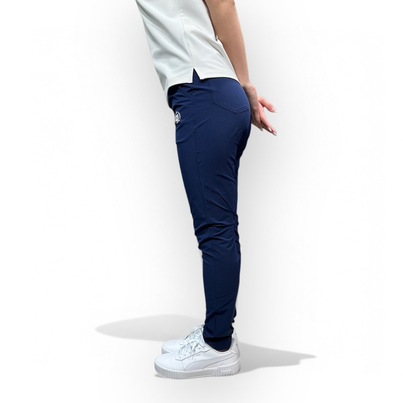 Ladies Slim Fiit Elastic Golf Pants 002 レディース ゴルフパンツ スリムフィット 春夏 人気商品