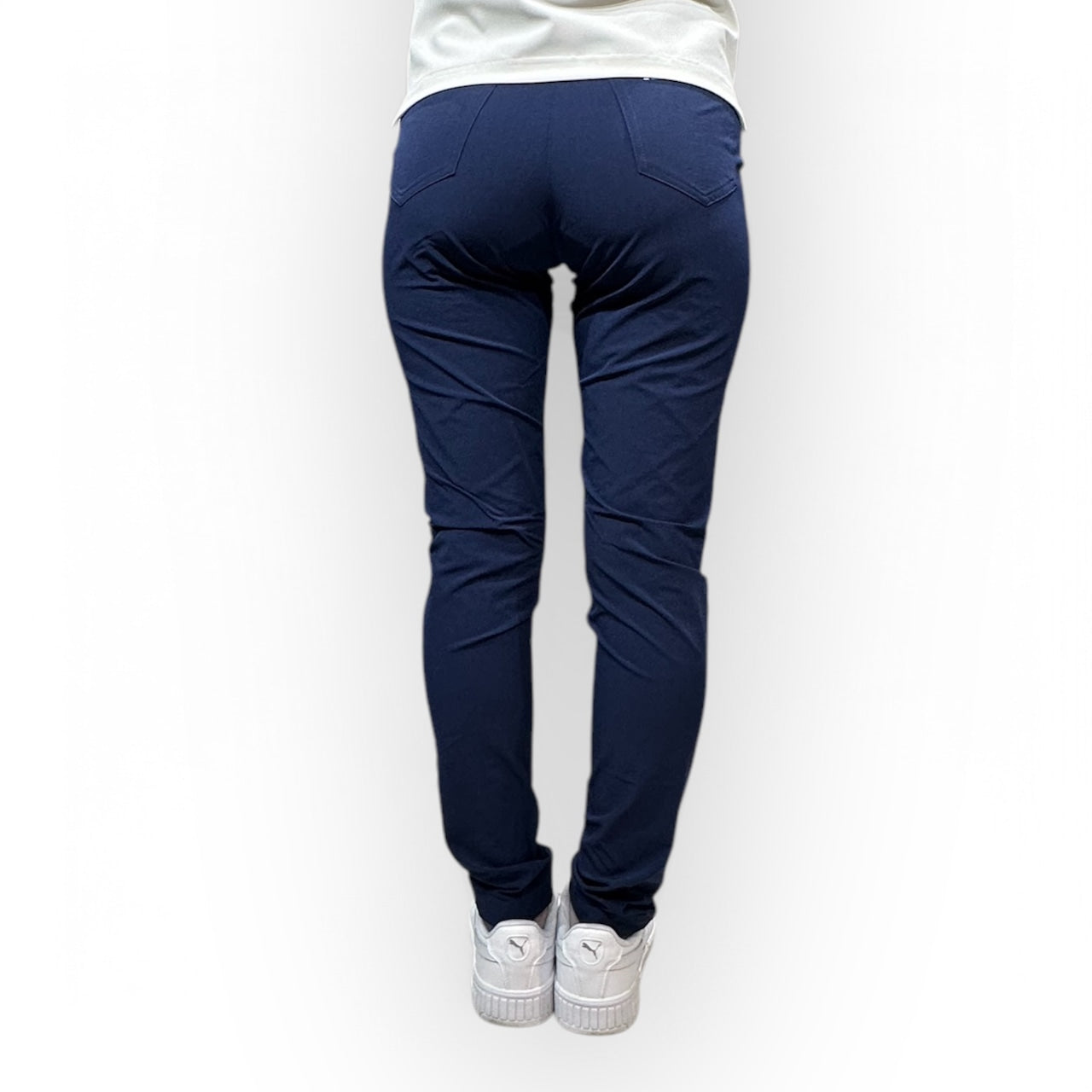 Ladies Slim Fiit Elastic Golf Pants 002 レディース ゴルフパンツ スリムフィット 春夏 人気商品