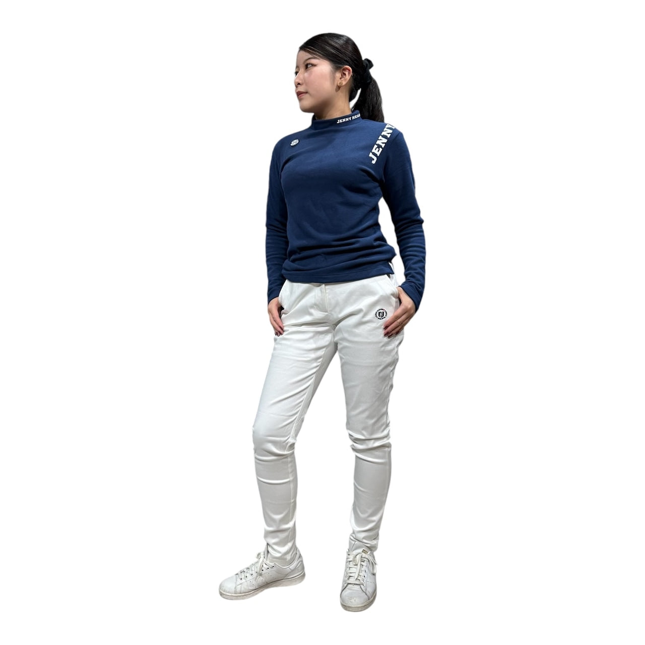 Ladies Premium Fit Stretch Pants 003 レディース ゴルフウェア パンツ 伸縮性 スリムフィット 春