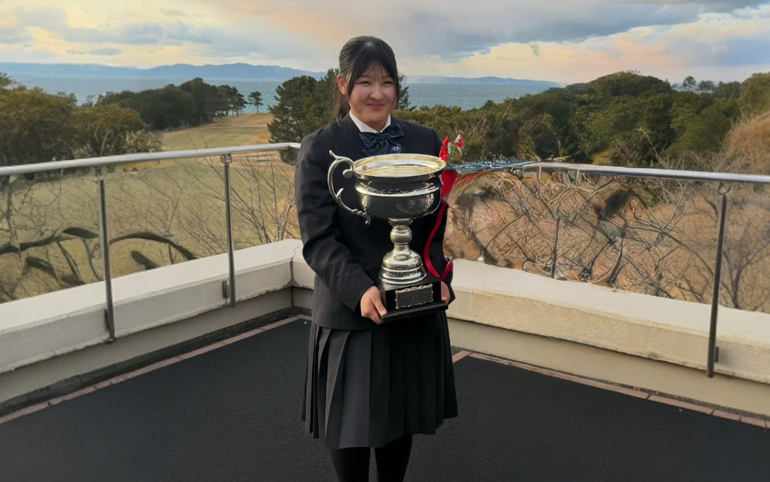 福田美来選手が関西高等学校ゴルフマッチプレー選手権優勝🏆
