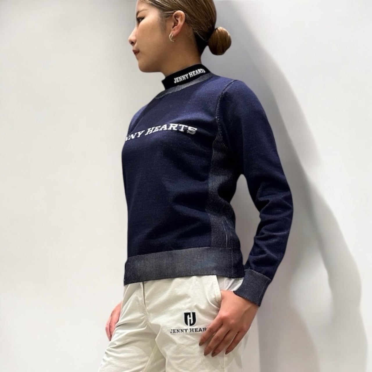 Ladies Light Weight Sweater レディース ガールズ ゴルフウェア ブルゾン ブランド 薄手セーター レディースファッション 長袖 女性 おしゃれ 春 夏 秋 オールシーズン 軽量 ポリエステル かわいい 丸洗いOK
