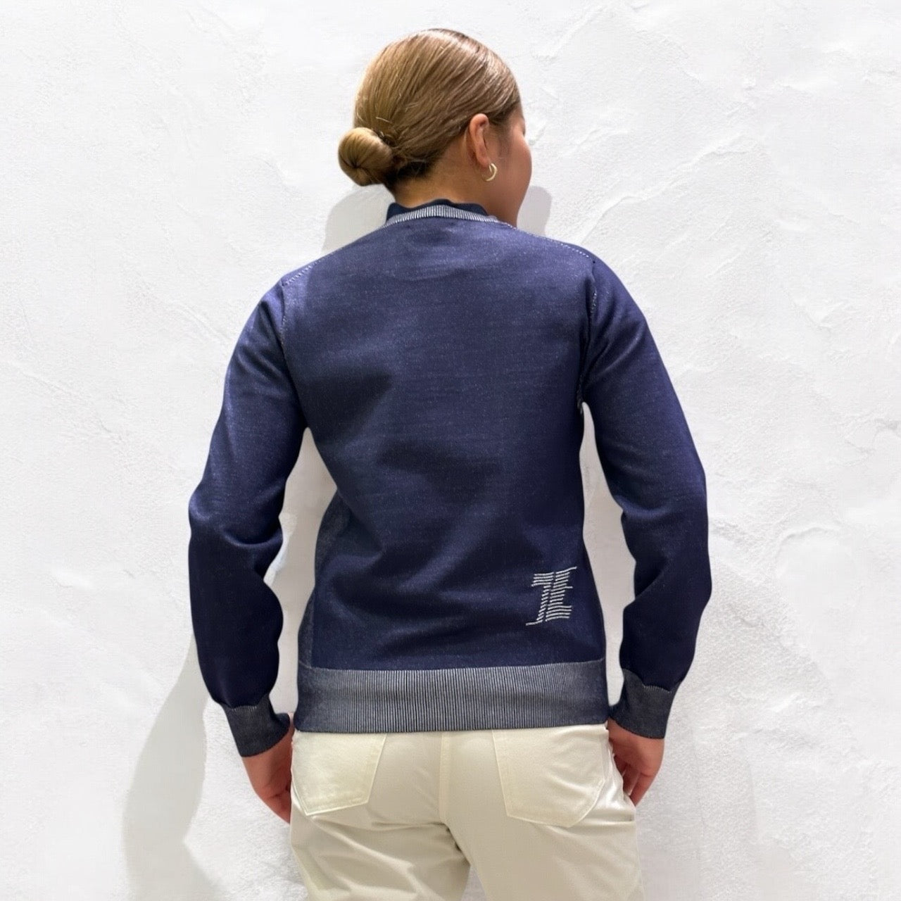 Ladies Light Weight Sweater レディース ガールズ ゴルフウェア ブルゾン ブランド 薄手セーター レディースファッション 長袖 女性 おしゃれ 春 夏 秋 オールシーズン 軽量 ポリエステル かわいい 丸洗いOK