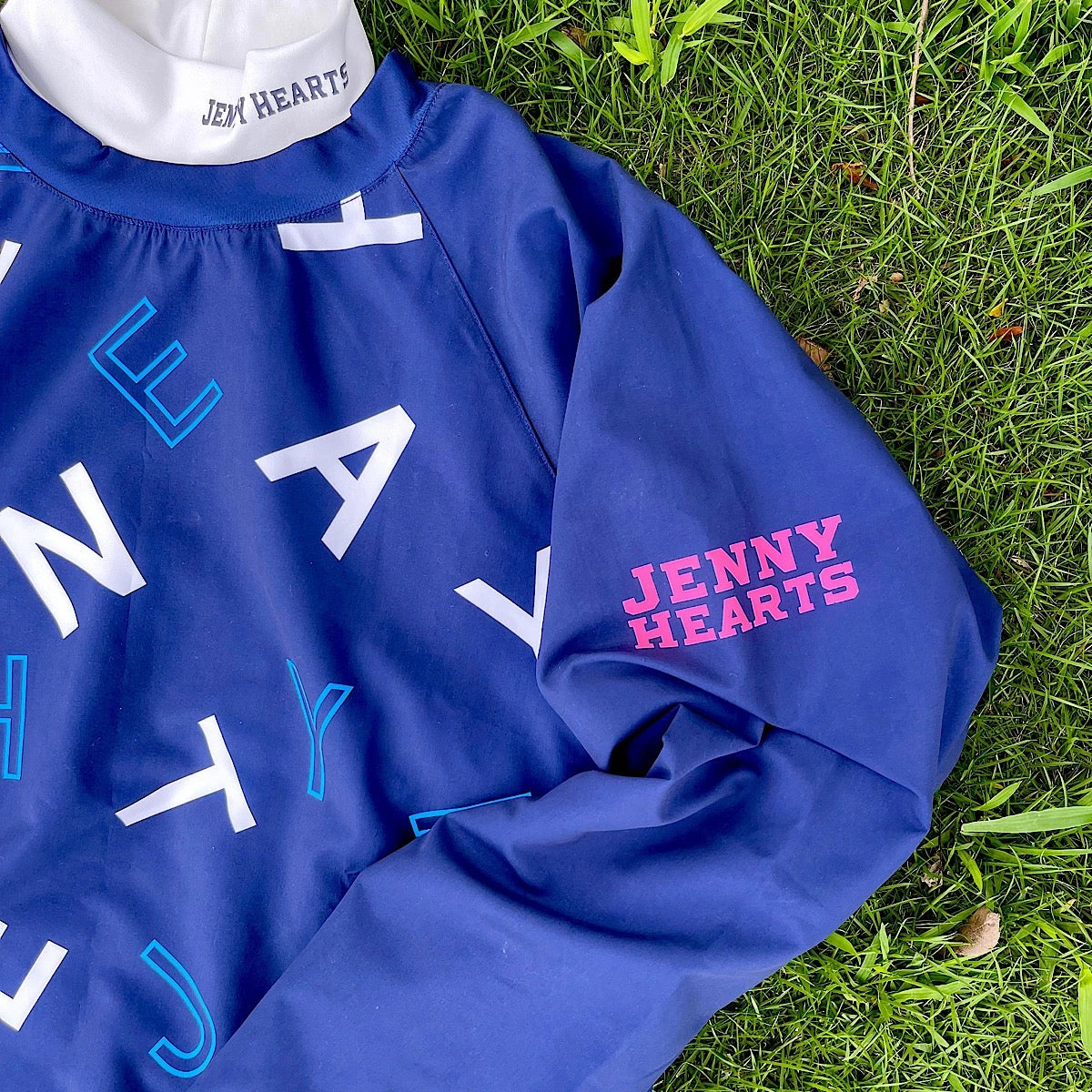 Jenny Hearts ジュニアゴルフウェア 長袖 春 軽量 ブルゾン ジャケット ジャンパー ピステジャケット ユニセックス ボーイズ ガールズ ジュニアゴルファー 防寒 防風 ゴルフ練習 プレゼント