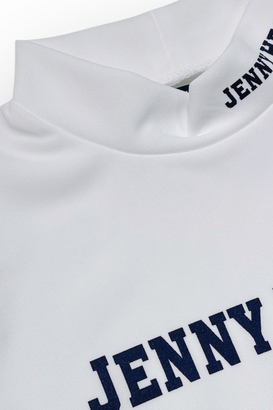 ＼おすすめ／Junior Girls Dry Mock Neck ドライタッチ 伸縮性良 ジュニアゴルフウェア ガールズ モックネック 130cm 140cm 150cm