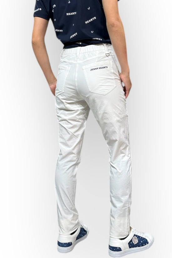 Junior Girls Elastic Pants 002 ガールズ ゴルフパンツ 伸縮性 スタイリッシュ 春夏 140cm 150cm 155cm ジュニアゴルフウェア