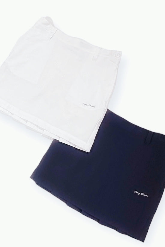 Junior Elastic Flare Skirt 002 ガールズ ゴルフスカート 夏 伸縮性 フレアスカート ウェストゴム付き 155cm