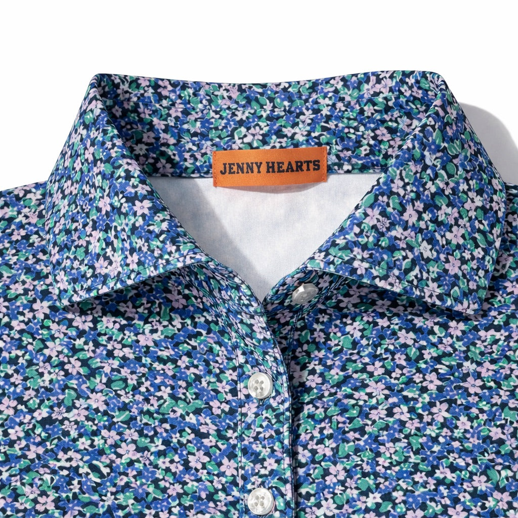 Laides Floret Polo Shirt