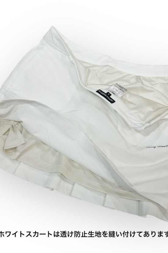 Junior Elastic Flare Skirt 002 ガールズ ゴルフスカート 夏 伸縮性 フレアスカート ウェストゴム付き 155cm