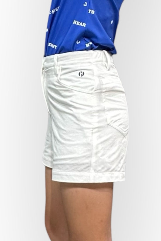 Girls Elastic Short Pants 002 ウェストゴム付き ガールズ ショートパンツ 伸縮性 スタイリッシュ ジュニア 140cm 150cm 155cm ジュニアゴルフウェア 春夏