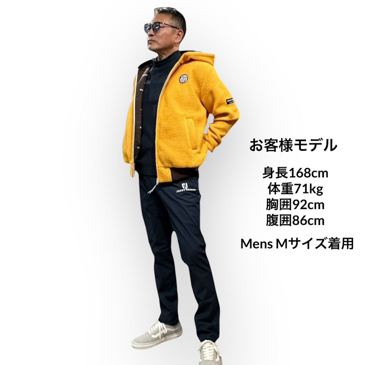 Mens Boa Blouson JH24BH001 2024秋冬 ゴルフウェア メンズ ボア ブルゾン 長袖 ゴルフパーカー 白 アプリコ 伸縮性 暖かい オシャレ 高品質 ブランド 人気商品 メンズゴルフウェア