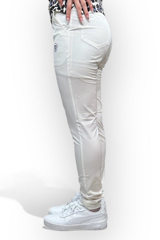 Ladies Slim Fiit Elastic Golf Pants 002 レディース ゴルフパンツ スリムフィット 春夏 人気商品