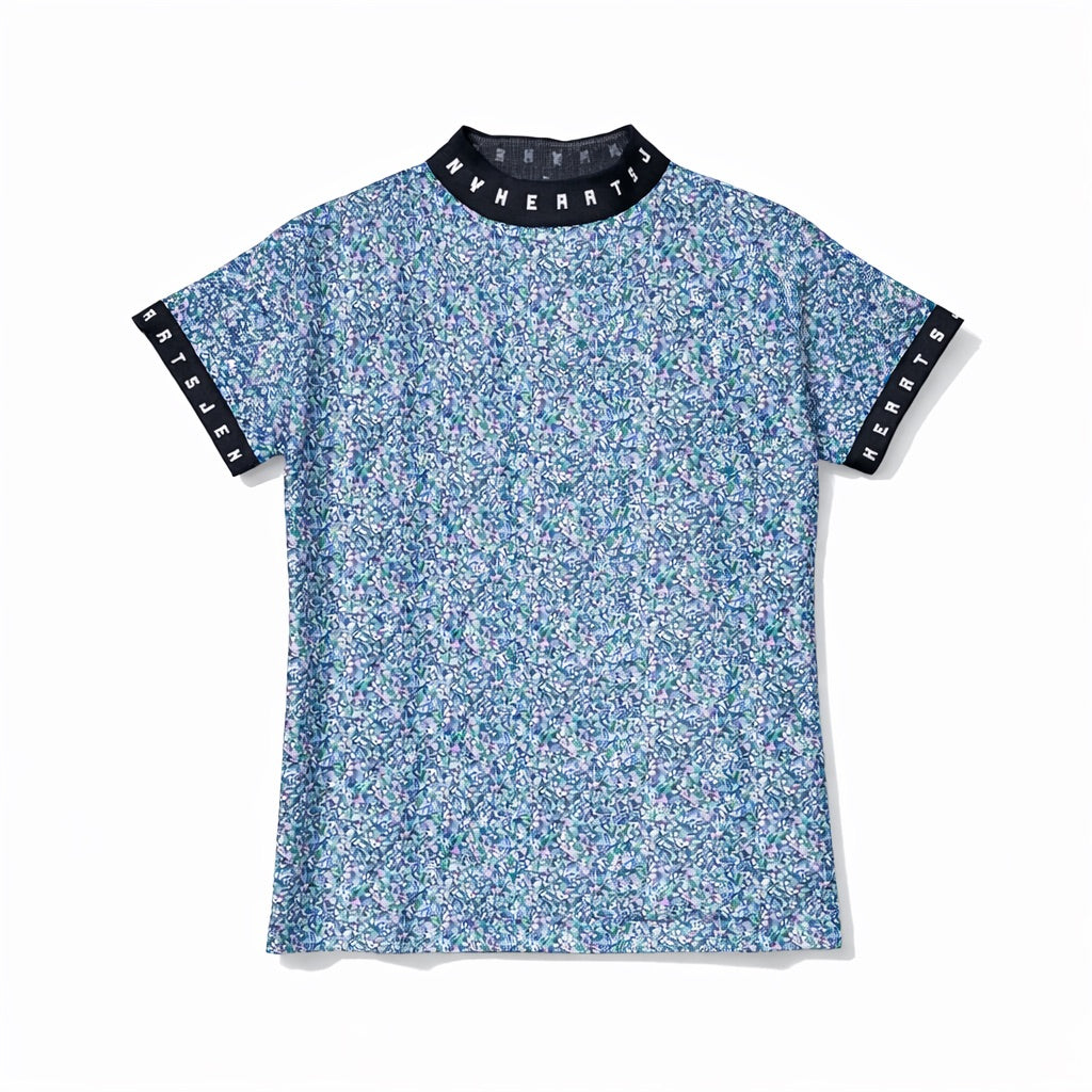 Laides Floret Mock Neck