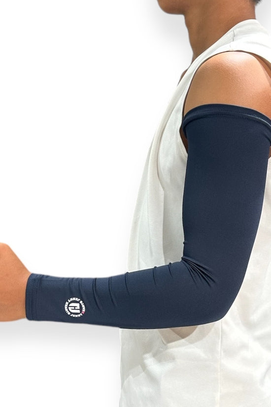 Mens Arm Cover アームカバー メンズゴルフウェア 白 黒 ネイビー 45.3cm インナー