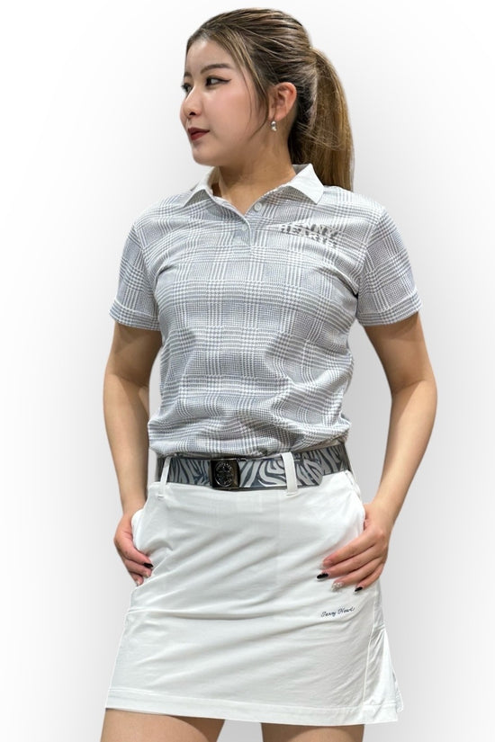 Ladies Polo Shirt Light Grey レディースゴルフウェア ポロシャツ ライトグレー レディース 春夏