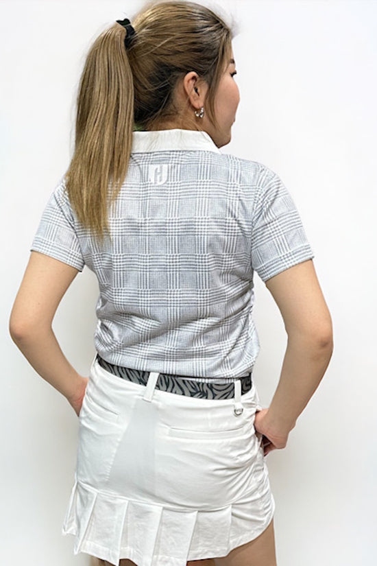 Ladies Polo Shirt Light Grey レディースゴルフウェア ポロシャツ ライトグレー レディース 春夏