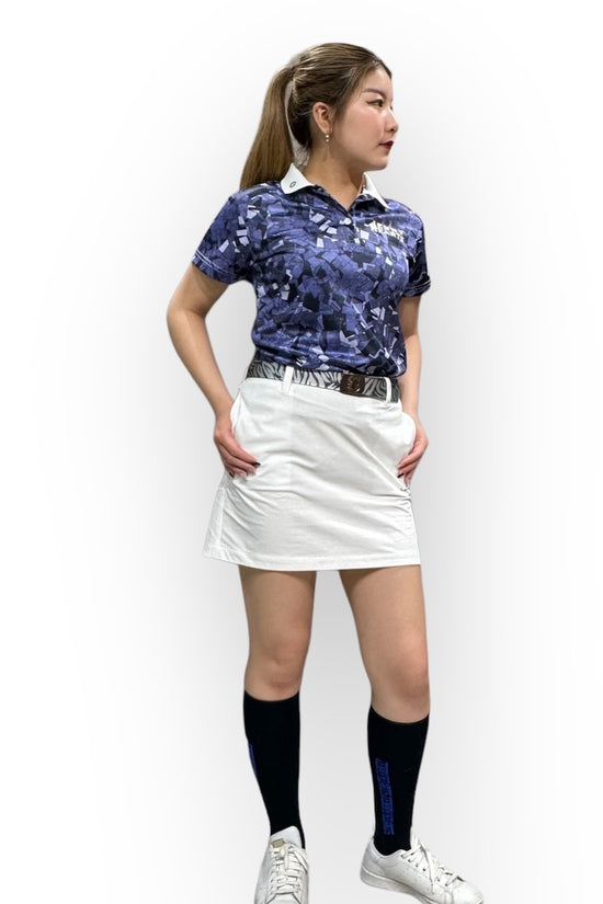 Ladies Polo Shirt Geometry レディースゴルフウェア ポロシャツ 春夏