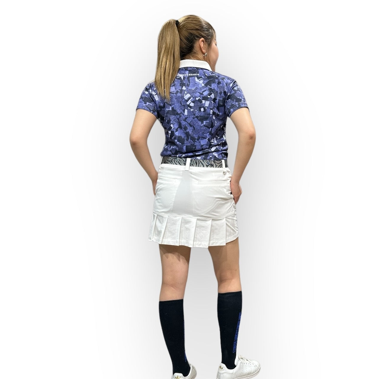 Ladies Polo Shirt Geometry レディースゴルフウェア ポロシャツ 春夏