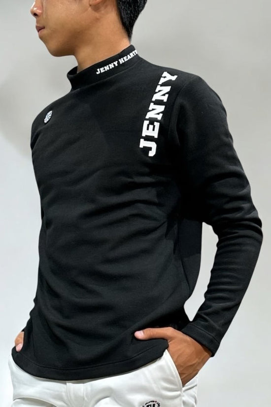 เสื้อแจ็คเก็ตกอล์ฟคอตั้งสำหรับผู้ชาย ทรงผ้าขนสัตว์ บุขนแกะหนา อบอุ่น ยืดหยุ่น สีกรมท่า/ดำ ไซส์ XL