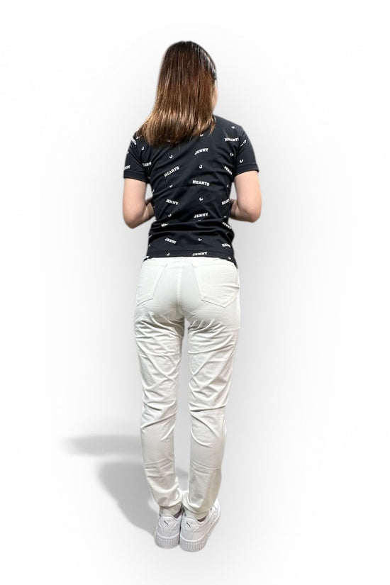 Ladies Smooth Mock Brand Logo ゴルフウェア レディース モックネック 半袖 接触冷感 なめらか肌触り UVカット 伸縮性高い おしゃれ 春夏