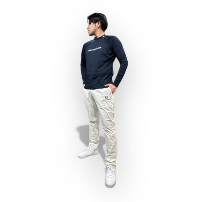 Mens Hybrid Mock Neck モックネック アウター インナー兼用 吸水速乾 UVカット 暖かい 柔らかい肌触り 伸縮性抜群 メンズゴルフウェア 春