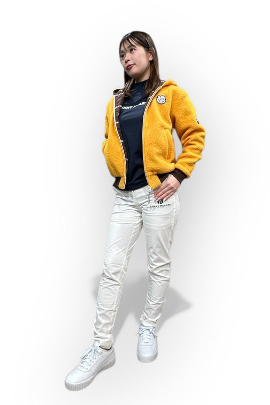 Ladies Boa Blouson ゴルフウェア レディース ボア ブルゾン フード オシャレ ゴルフ女子 人気商品