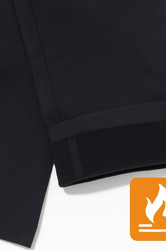 ＼12月8日新発売 ／Heat Flex Pants ゴルフパンツ レディース 黒 冬 裏起毛 保温 防寒 伸縮性 上品 エレガント テーパードパンツ ウィンターパンツ JH25-P070