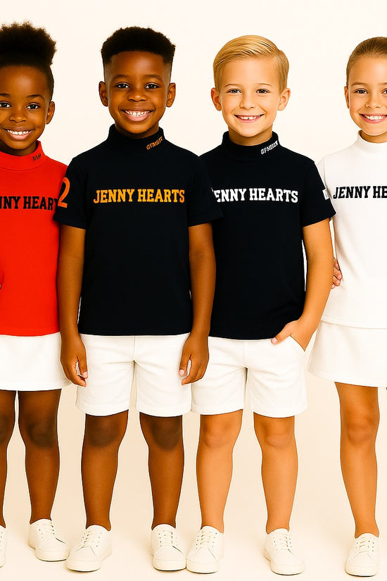 ＼おすすめ／Junior Unisex Dry Mock ジュニアゴルフウェア ドライ モックネック ユニセックス 男の子 女の子 おしゃれ 人気商品 日本製