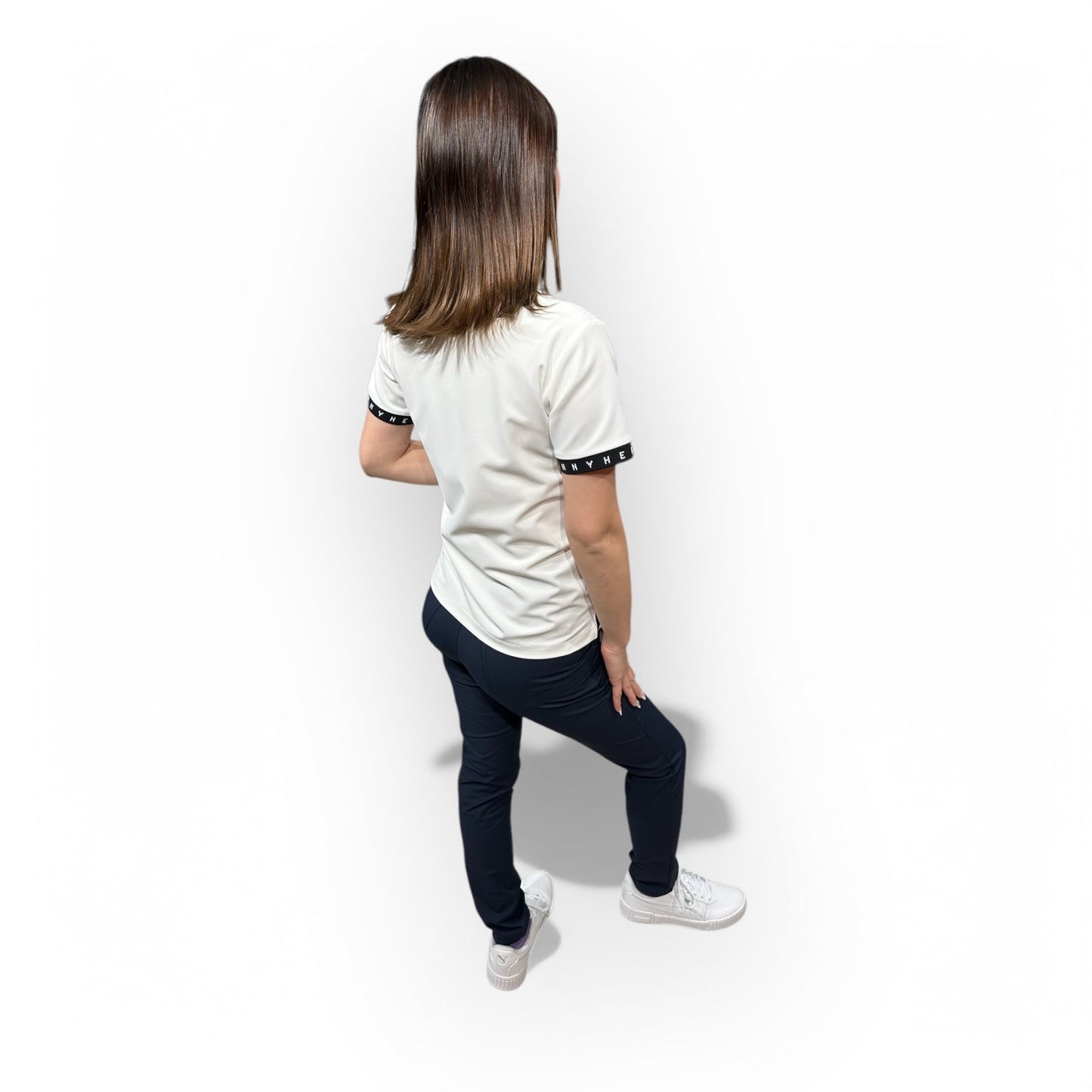 ＼新発売／Ladies Grosgrain Mock Neck レディースゴルフウェア グログラン モックネック 半袖 ストレッチ 肌触りなめらか 速乾 UVカット 透け防止 シンプル おしゃれ 高品質 高機能 おすすめ プレゼント 日本製