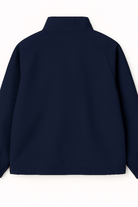 ユニセックス 中綿ブルゾン 長袖 暖かい アジャスター調整 保温 防風 防寒 アウター 大人 ジュニア